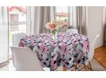 Abakuhaus Tovaglia Rotonda Grunge, Disegni Casuali Colorati, Tovaglia Circolare Per Sala Da Pranzo, Decorazione Cucina, 150 Cm, Multicolore