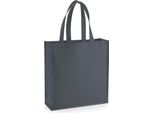 Westford Mill - Borsa Della Spesa "Gallery"", Tela RW7505 (Taglia Unica) (Grigio Antracite Scuro)"
