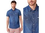 Wrangler Ss Western Shirt Mid Summer W5J05K30P 112130147 Camicia Da Uomo