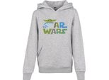 Mr. Tee Kids Star Wars Colorful Logo Hoody Grigio Erica - 122/128