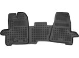 Tappetini In Gomma Per Auto Ford Transit / Tourneo Custom 2012-2018 (3 Posti, Anteriore, Manuale)