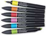 Winsor & Newton | Promarker Set 6 Pezzi Toni Vivaci