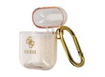 Guess Gua2Ucg4Gd Airpods 1/2 Cover ZłOty/Collezione Glitter Oro