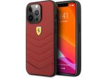 Ferrari Fehcp13Lrqur Custodia Rigida Per Iphone 13 Pro / 13 6,1 Czerwony/Red Off Track Trapuntata