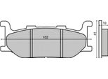 Pastiglie Freno Sinter-Tech Rms Per Yamaha Majesty 400