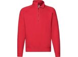 Fruties Felpa Con Zip Da Uomo Burim Rosso M