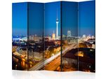 Divisorio Acustico Berlino Schermo Fotografico 225X172 Cm Stampato Su Entrambi I Lati Su Tela Non Tessuta Parete Divisoria In Schiuma Acustica Parete Spagnola Schermo Per La Privacy Casa Ufficio Germania Città D-C-0150-Z-C