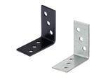 Alberts 835040 Connettore Angolare, Zincato Sendzimir, 40 X 40 X 20 Mm, Set Da 100