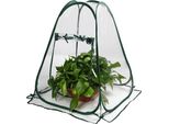 Serra Da Giardino Pop Up Piccola Tenda Di Svernamento Per Piante Serre Protezione Invernale (70X70X80Cm)