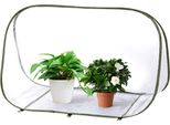 Serra Da Giardino Pop Up Piccola Tenda Di Svernamento Per Piante Serre Protezione Invernale (90X52X62Cm)