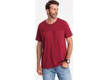Ombre Clothing T-Shirt Da Uomo A Maniche Corte Gamedaae Rosso Xxl