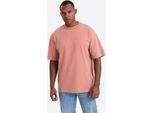Ombre Clothing Maglietta A Maniche Corte Da Uomo Anen Rosa L