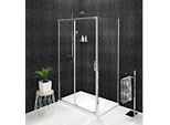 Sigma Simply Cabina Doccia Rettangolare 1100X900Mm Variante L/R, Vetro Trasparente