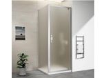 Sigma Simply Cabina Doccia Rettangolare Con Porta A Battente 800X1000Mm Variante L/R, Vetro Brick