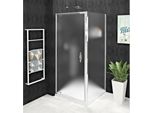 Sigma Simply Cabina Doccia Rettangolare Con Porta A Battente 900X800Mm Variante L/R, Vetro Brick