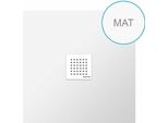 Polysan Flexia - Piatto Doccia 800X800 Mm, Bianco Opaco 72941MAT