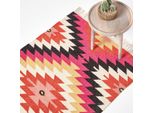 Homescapes Tappeto Kilim Jakarta Tessuto A Mano In Lana E Cotone, Colorato, 160 X 230 Cm