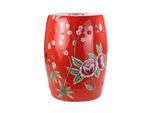 Asianliving Sgabello Da Giardino In Ceramica Porcellana Smaltata Sgabello Cinese Sgabello A Tamburo Sgabello Da Giardino Per Interni/Esterni 246-804