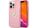 Guess Guhcp13Lpcugl4Gpi Iphone 13 Pro /13 6,1 RóżOwy/Pink Custodia Rigida Glitter 4G Big Logo