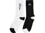 Mister Tee Accessories MT2235 | Zodiac Socks 2-Pack Socken - Farbe: Black/White Libra - GrößE: 47-50