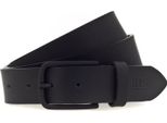 H.I.S Pelle Cintura 35Mm Leather Belt W90 Black Nero