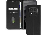 Avizar, Custodia In Ecopelle Con Funzione Stand Redmi Note 14 Pro E 14 Pro Plus, Nero