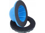 Luxtom | Smerigliatrice Per Mozzi Ruota 150 Mm, 1/2'', Accessorio Per Avvitatore A Impulsi, Pulitore Per Mozzi Ruota, Accessorio Per Smerigliatura, Versione In Plastica, Smerigliatrice Per Mozzi Ruota