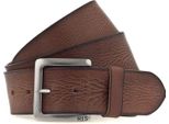 H.I.S Pelle Cintura 45Mm Leather Belt W90 Cognac Marrone