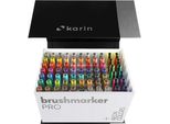 Karin Deco Gel Brushmarker Pro Mega Box 72 Penne Gel Decogel 27C13