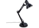 Lampada Da Tavolo Briloner Leuchten Pixa, 40 W, IP20, Nero, Metallo, Escl. 1X E14, Ø 15,5 Cm