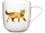 Asa Henkelbecher, Kater Kasimir D. 8 Cm, H. 8,5 Cm, 0,25 L., Fine Bone C