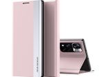 Custodia Redmi Note 11 Pro+, Custodia Magnetica In Finto Cuoio Con Funzione Stand Per Xiaomi Redmi Note 11 Pro / Note 11 Pro+ Rosa