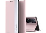 Xiaomi Mi 11T Pro Case, Sottile Finto Cuoio Magnetico Flip Stand Custodia Protettiva Per Xiaomi Mi 11T / Mi 11T Pro Rosa
