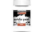 Pentart Vernice Acrilica, Opaca, Bianco Titanio, Decoupage Crafting 100 Ml