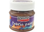 Pentart Vernice Per Tessuti - Marrone 50 Ml