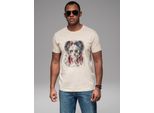 Ombre Clothing Maglietta A Maniche Corte Da Uomo Yasminet Crema Xl