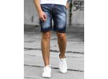 Recea Pantaloncini In Denim Da Uomo Vitello Nero 33