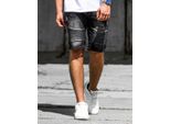 Recea Pantaloncini Di Jeans Da Uomo Tautuw Nero 29