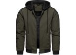 Recea Giacca Transitoria Da Uomo Alailimaw Verde 3XL