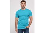 Recea T-Shirt Da Uomo A Maniche Corte Matautia Turchese S