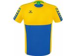 Erima Six Wings Trainingshirt Nuova Royal/Gelb 164
