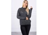 Kesi Maglione Classico Da Donna Olwessant Grafite Universal