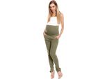 Peekaboo - Pantaloni Premaman Donna Deade Kaki L/Xl