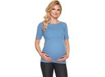 Peekaboo Top Maternità Donna Dry Blue L/Xl