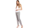 Peekaboo - Pantaloni Di Maternità Donna Grigio Etereo S/M