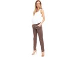 Peekaboo Pantaloni Maternità Donna Cappuccino Etereo L/Xl
