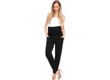 Peekaboo - Pantaloni Di Maternità Da Donna Nero Etereo S/M