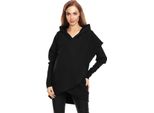 Peekaboo Felpa Premaman Donna Forbiddeni Nero L/Xl