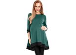 Peekaboo Abito Maternità Donna Fields Verde L/Xl
