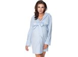 Peekaboo Accappatoio Maternità Donna Hopeless Azzurro L/Xl